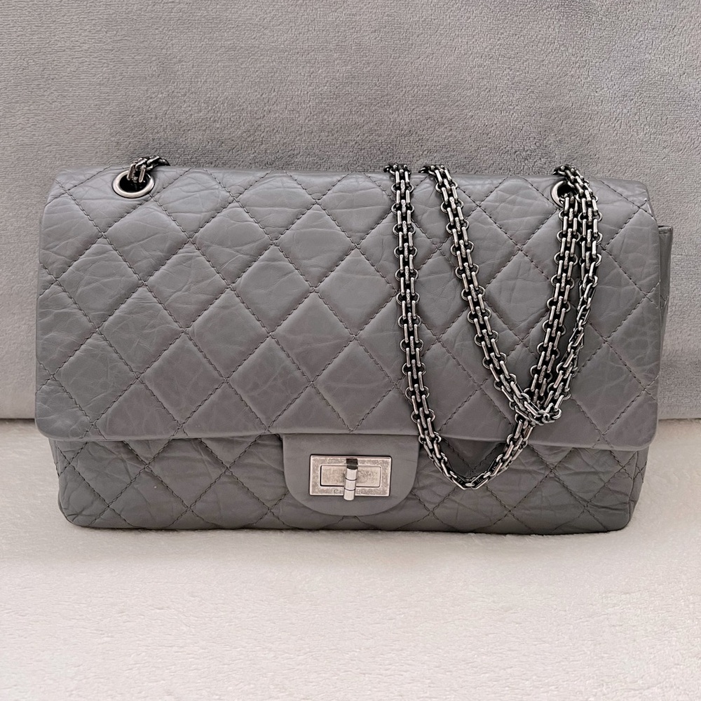 Authentic Chanel 2.55 Reissue Double Flap Handbag